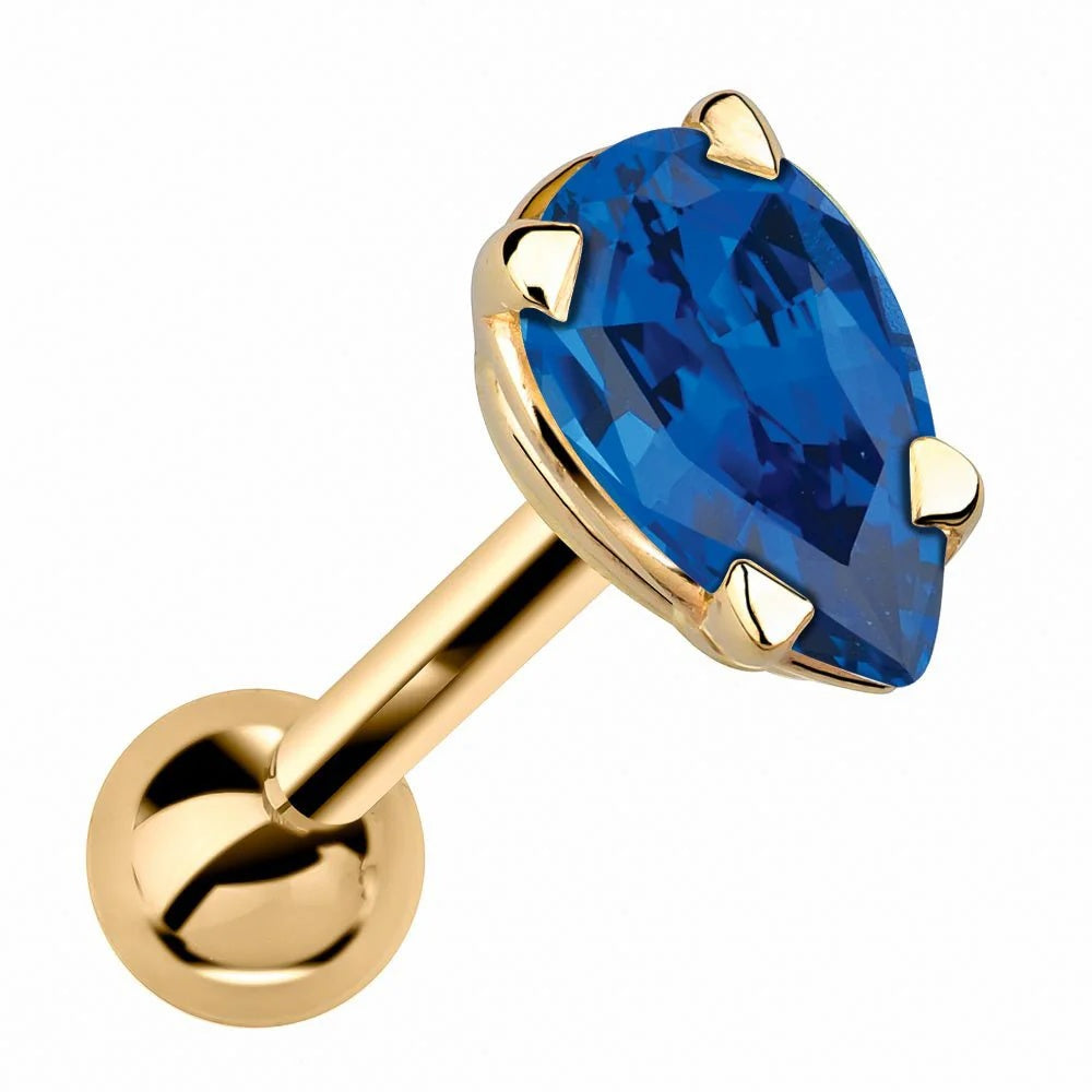 Celestial Ear Piercing Legacy - Pear Shaped Birthstone