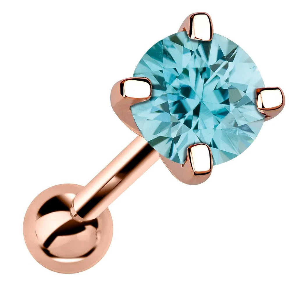 Aura Ear Piercing Essence - Genuine Birthstone Cartilage
