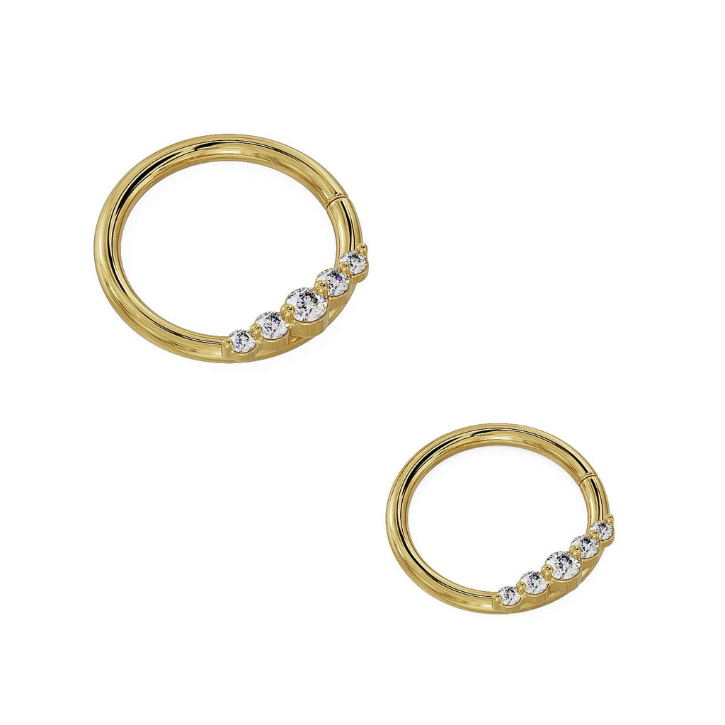 Luminous Ear Piercing Illumination - Mini Climber Diamond