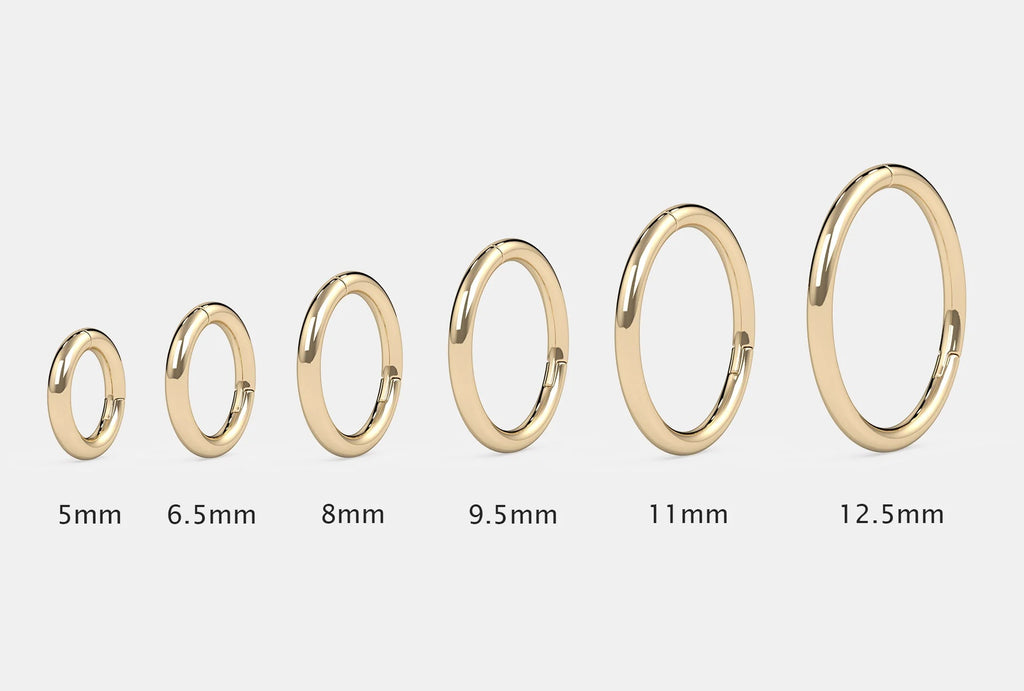 Royal Ear Piercing Radiance - Bee Seam Hoop