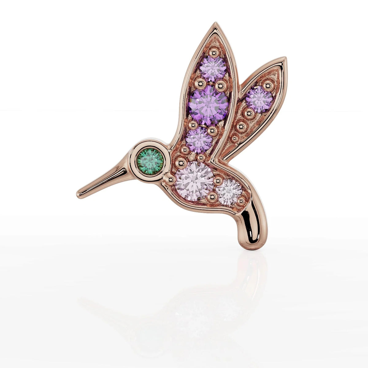 Sovereign Ear Piercing Legacy - Hummingbird Piercing End