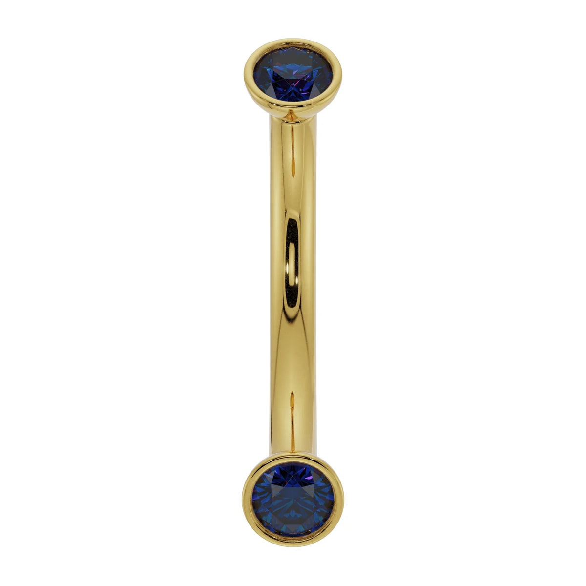 Majestic Ear Piercing Heirloom - Dainty Blue Sapphire