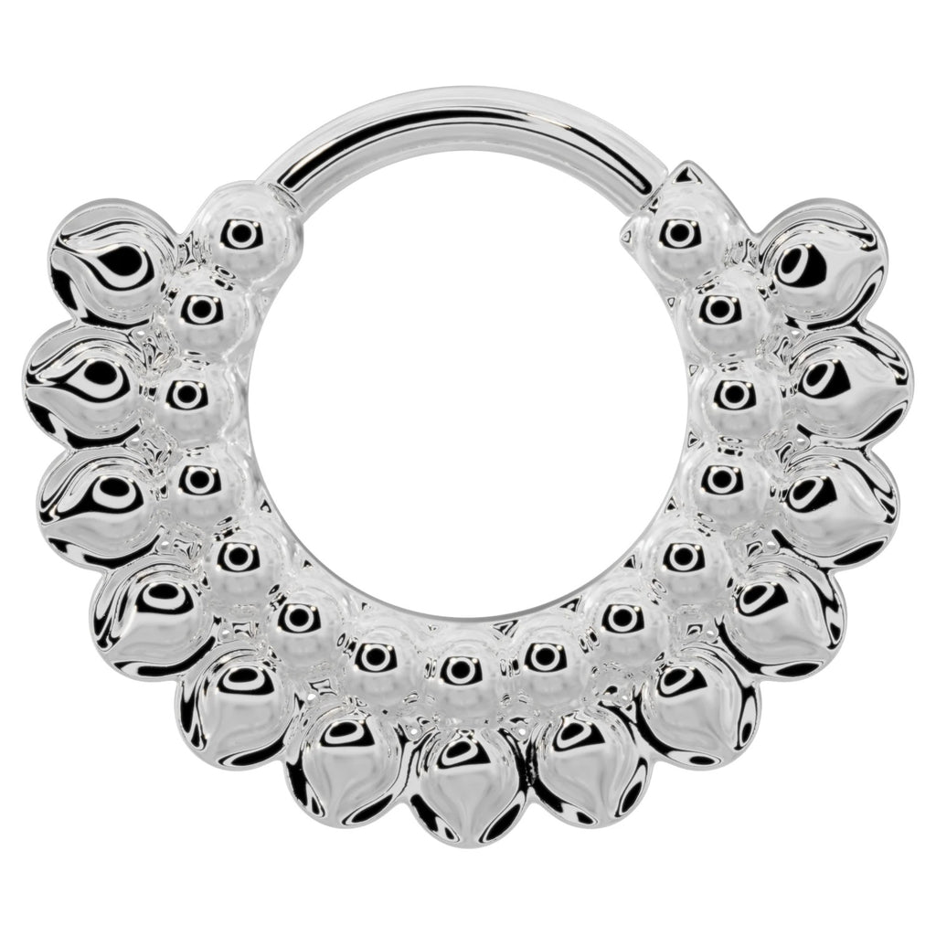 Timeless Ear Piercing Harmony - Petals Clicker Hoop