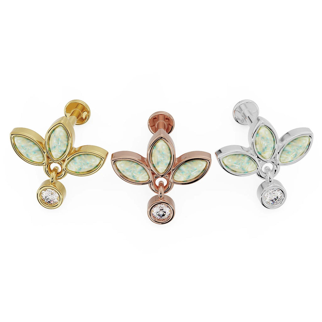 Sovereign Ear Piercing Elite - Opal Wildflower Dangle
