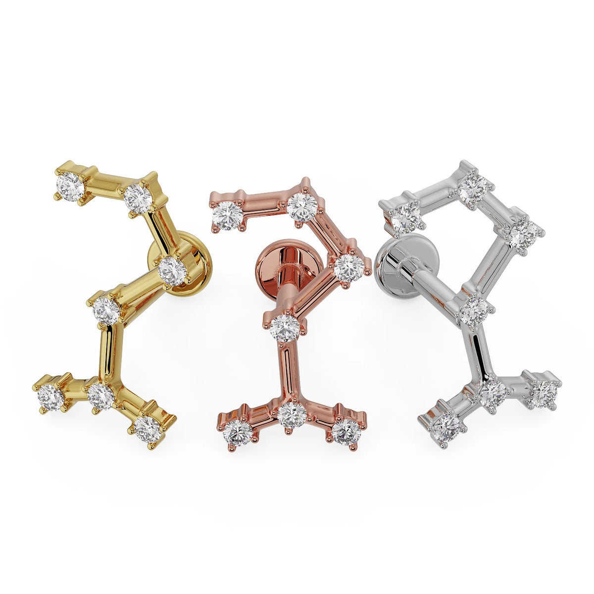 Celestial Ear Piercing Elite - Scorpio Constellation Flat