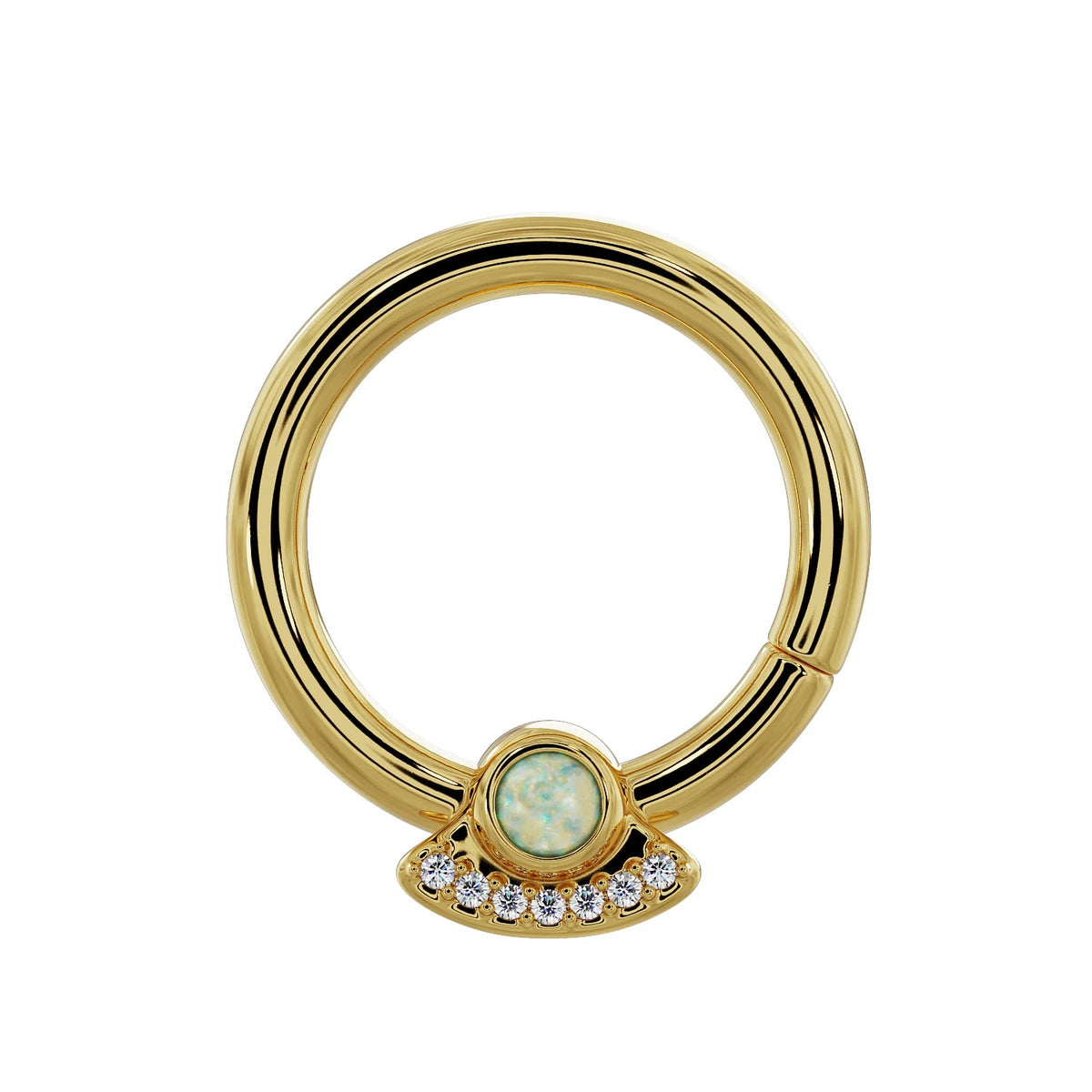 Sovereign Ear Piercing Harmony - Opal Diamond UFO