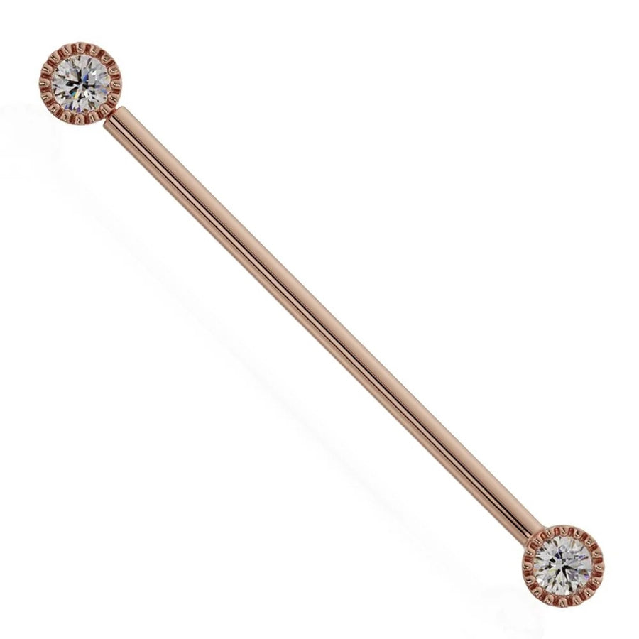 Celestial Ear Piercing Harmony - Diamond Perlage Industrial