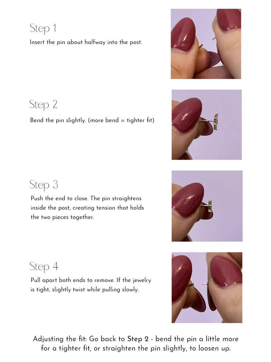 Royal Ear Piercing Elegance - Hummingbird Flat Back