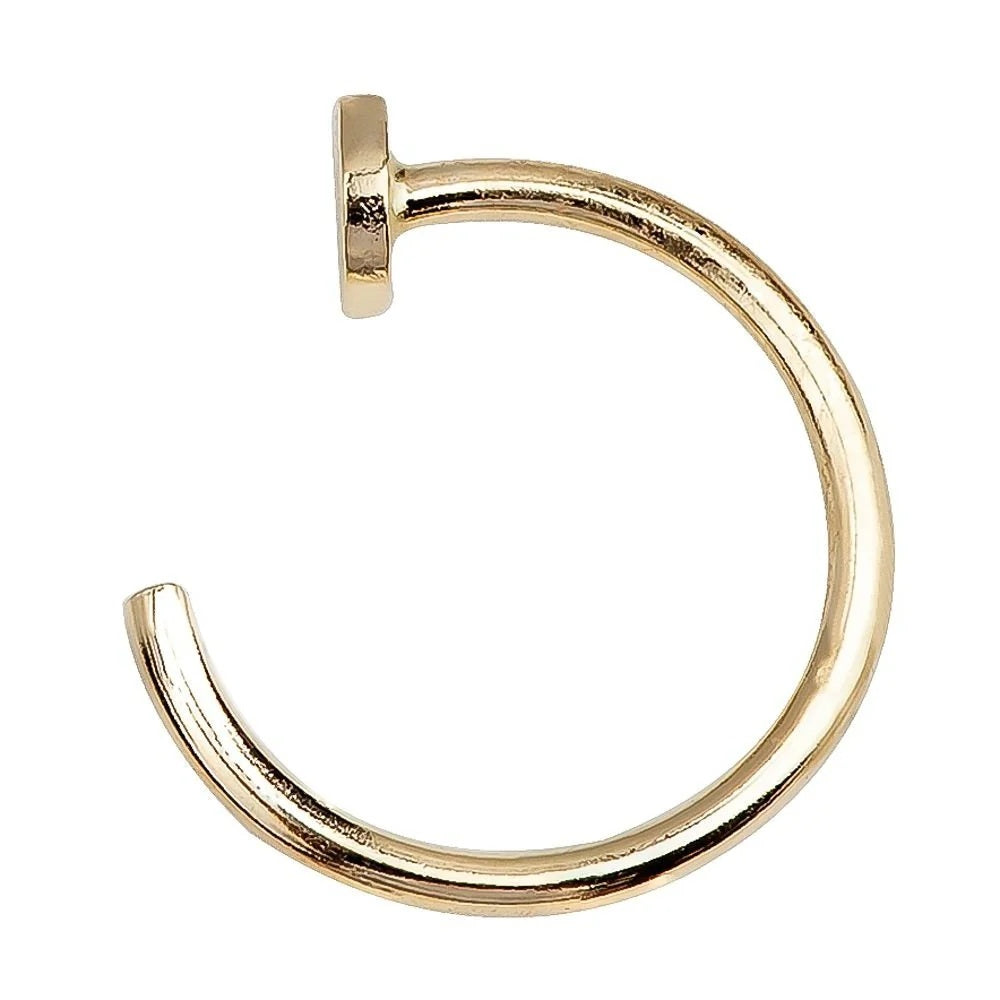 Infinite Nose Stud Grandeur - Nail Nose Hoop