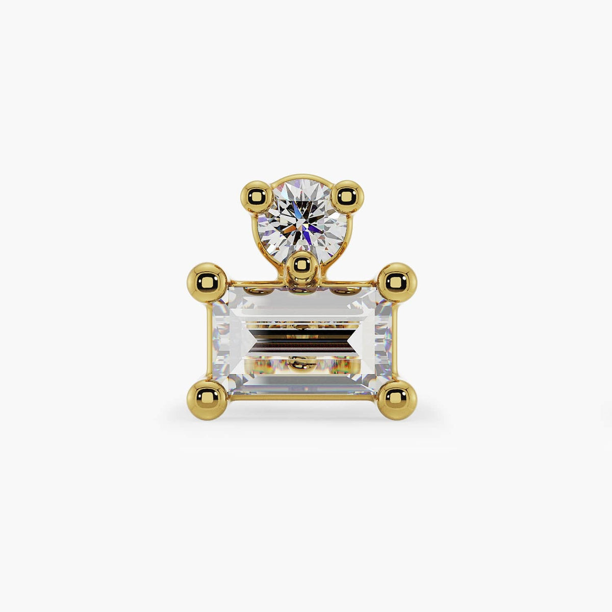 Luminous Nose Stud Grandeur