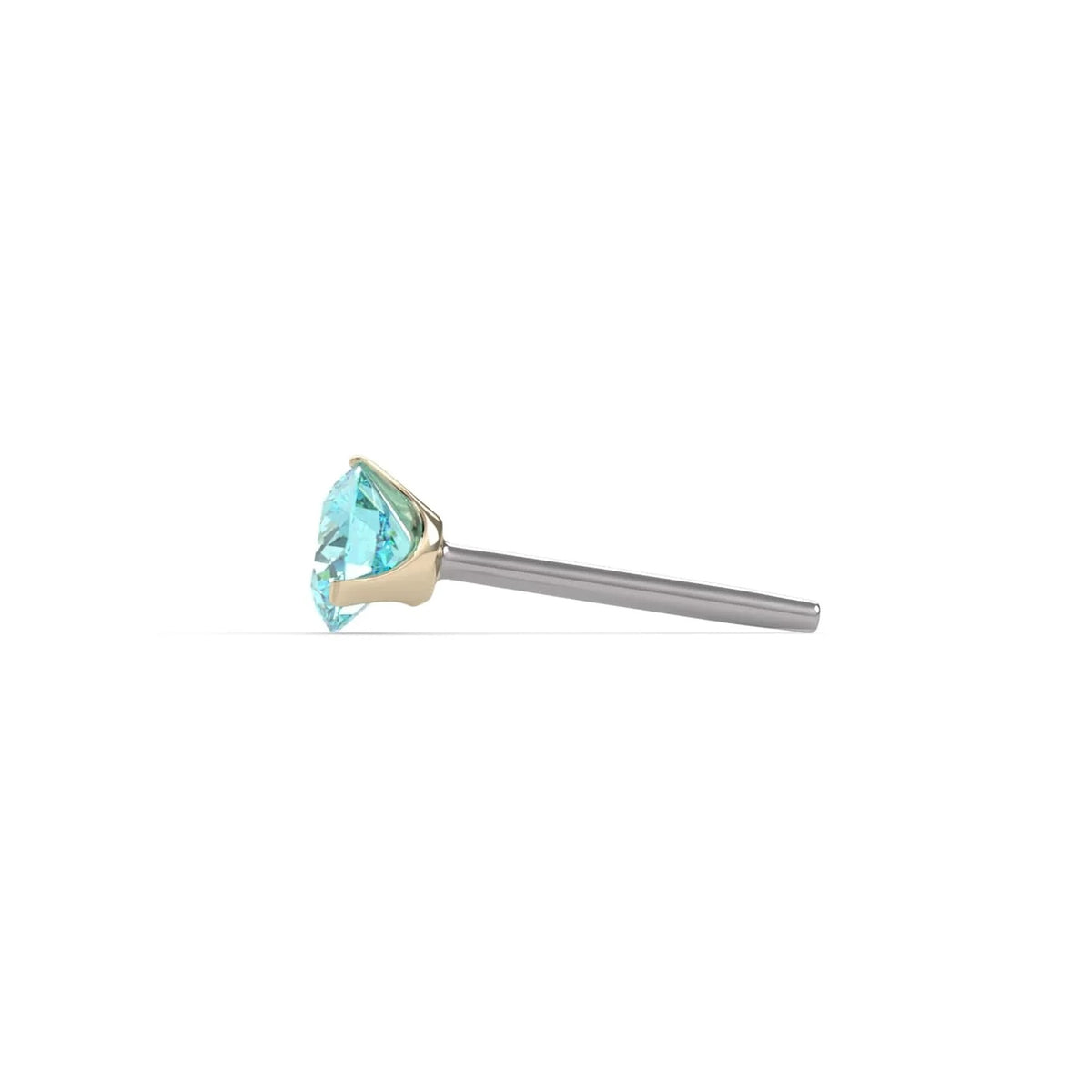 Aura Nose Stud Essence - Aqua Diamond Lumina