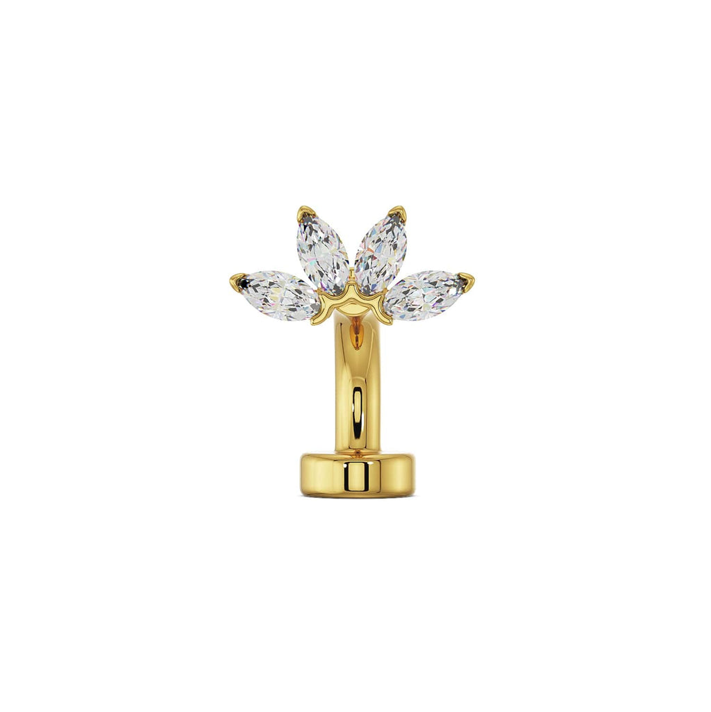 Serene Navel Piercing Illumination