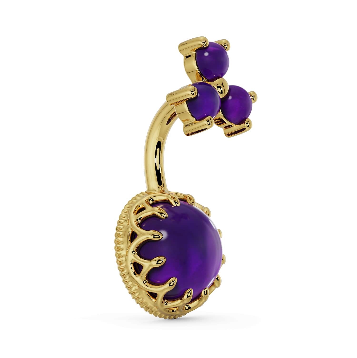 Serene Navel Piercing Grandeur
