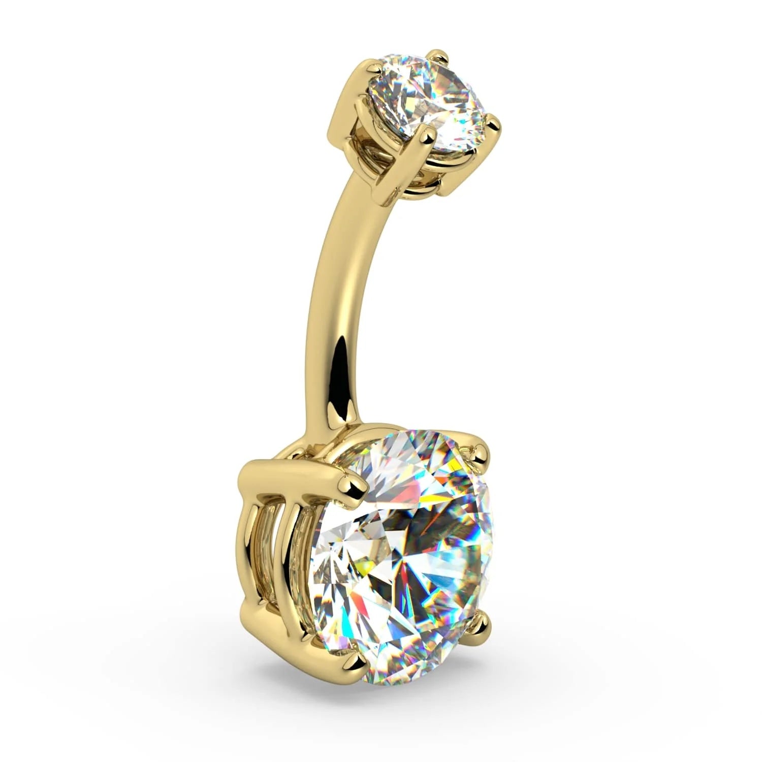 Infinite Navel Piercing Radiance - CTW GIA Diamond