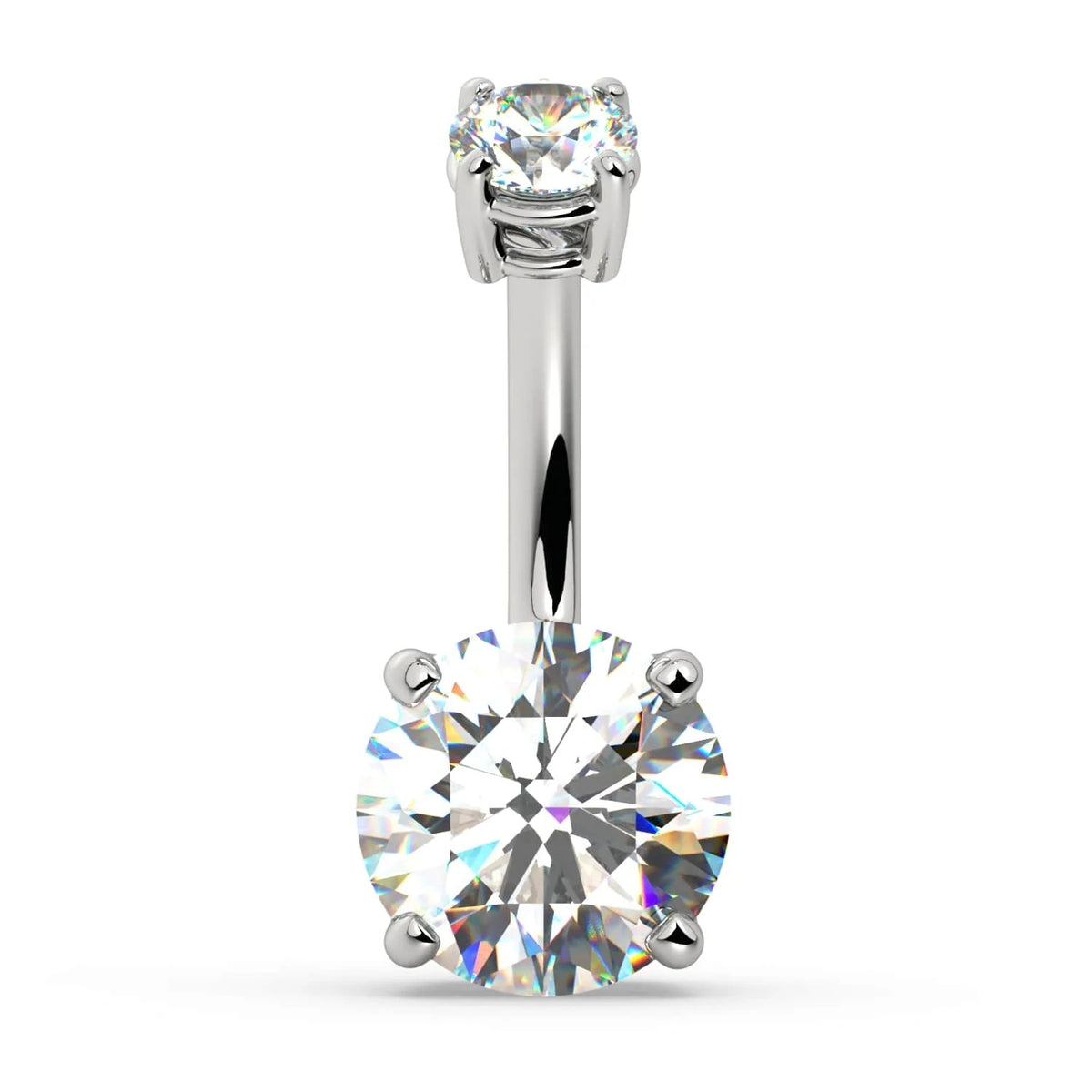 Infinite Navel Piercing Radiance - CTW GIA Diamond