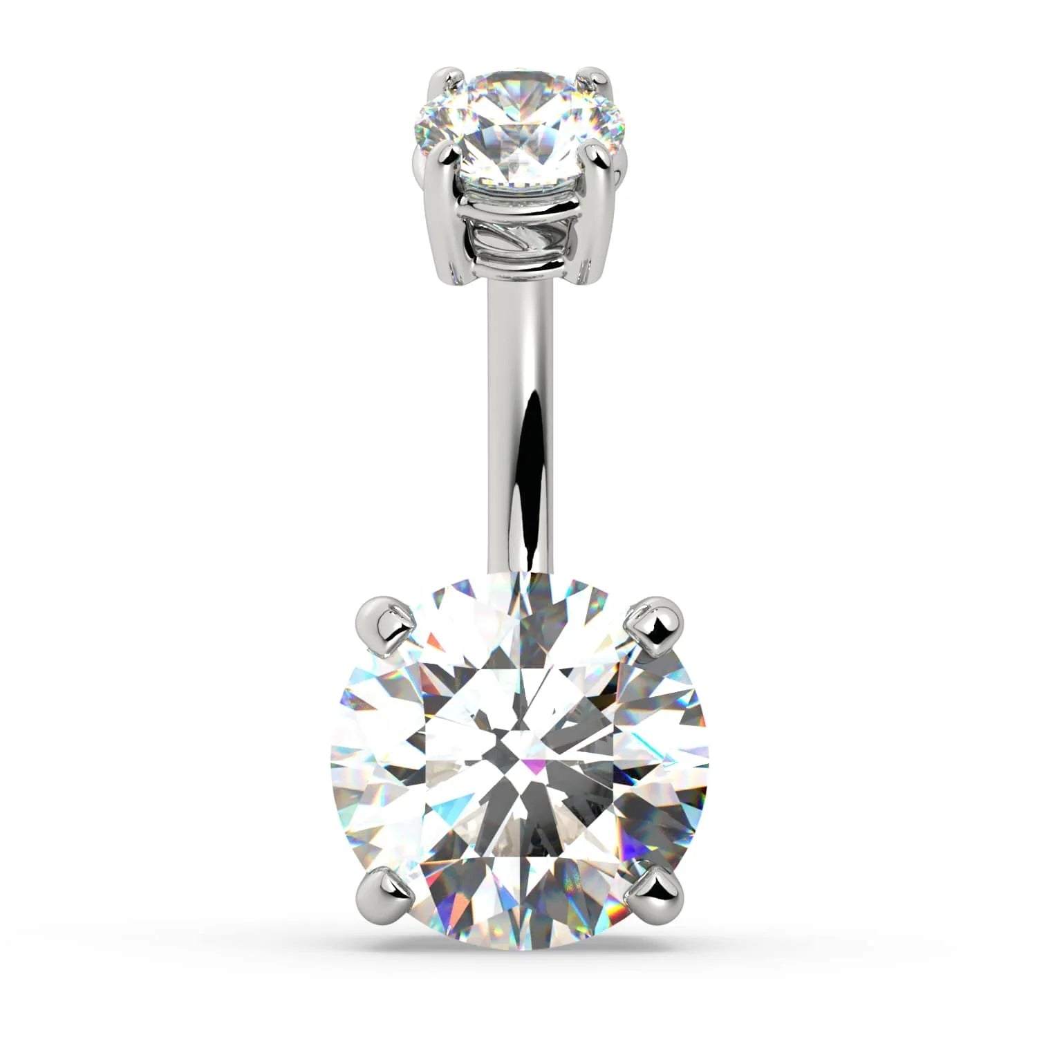Ethereal Navel Piercing Harmony - CTW GIA Diamond