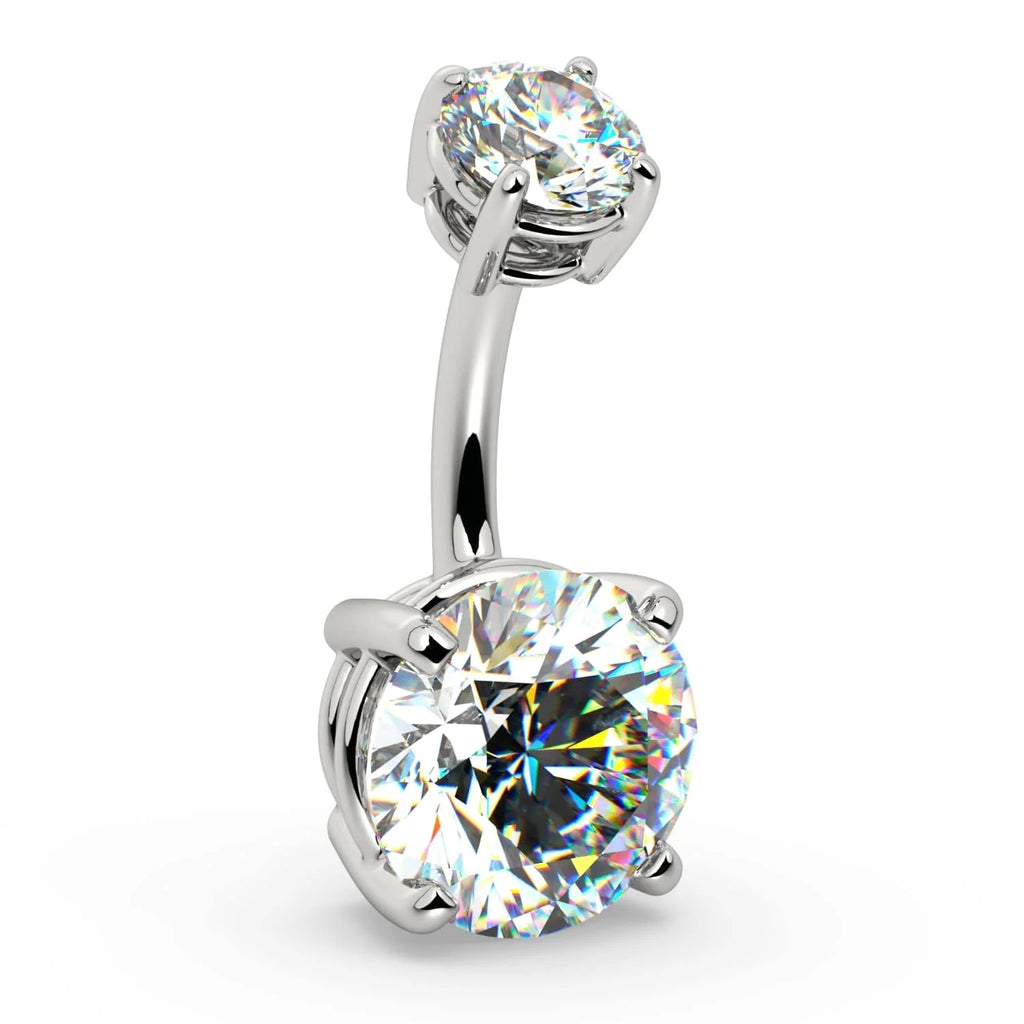 Ethereal Navel Piercing Harmony - CTW GIA Diamond