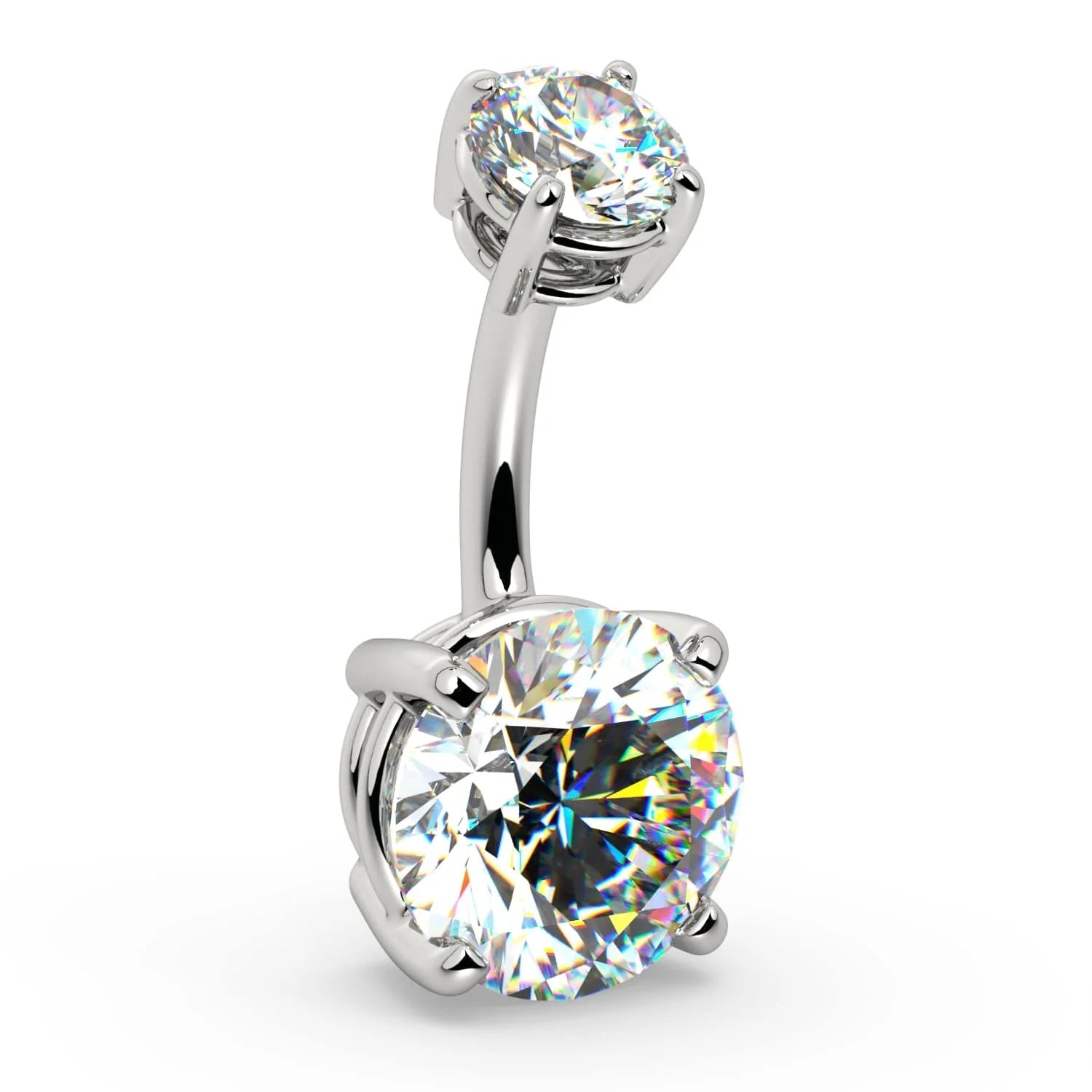 Ethereal Navel Piercing Harmony - CTW GIA Diamond