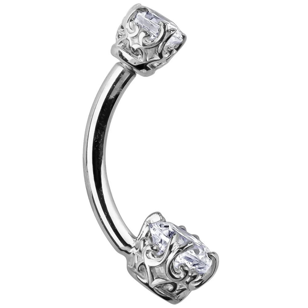 Timeless Navel Piercing Elite - Diamond Filigree Navel
