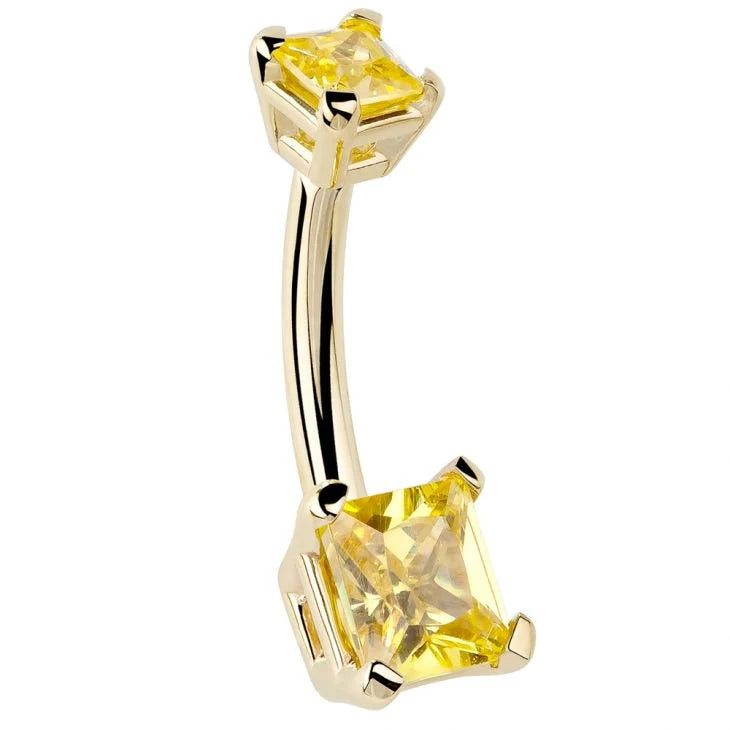 Royal Navel Piercing Elegance